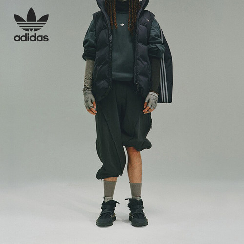 Adidas/阿迪达斯官方正品联名款火山背脊可拆卸男女羽绒服IY5049