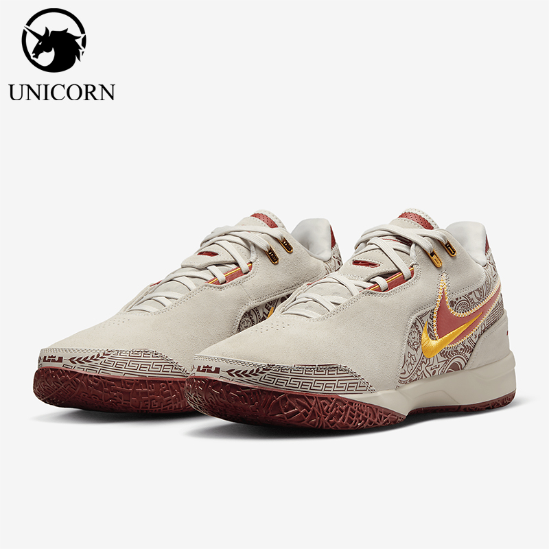 Nike/耐克正品男士系带运动减震耐磨低帮刺绣篮球鞋FZ7890-001