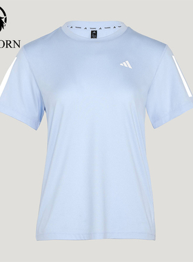 Adidas/阿迪达斯正品TR-ES TEE 3S W女士运动经典短袖T恤KU8747