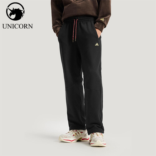 Adidas/阿迪达斯官方正品NYR FT KN PNT 男士直筒休闲长裤KE4065