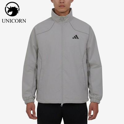 Adidas/阿迪达斯正品立领拉链夹克新款男经典跑步夹克外套KY9984