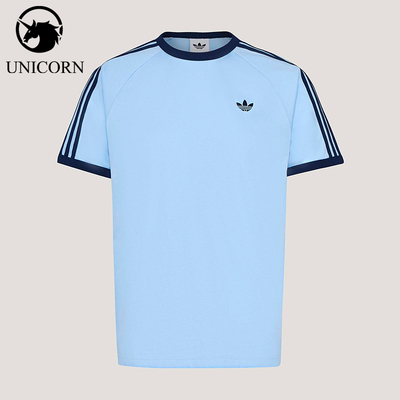 Adidas/阿迪达斯正品三叶草男士日常经典休闲亲肤透气T恤KG6323