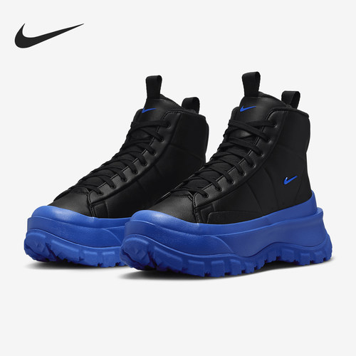 Nike/耐克正品Blazer Roam Mid女士厚底耐磨板鞋FQ9065-001