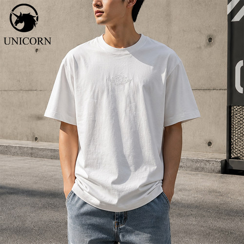 Nike/耐克正品JORDAN男士透气运动休闲简约短袖T恤DX5783-100