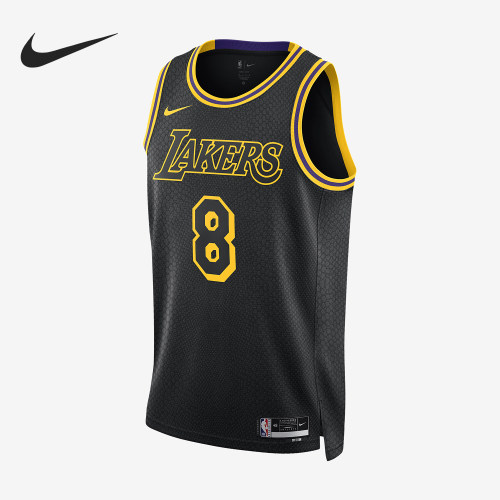 Nike/耐克正品洛杉矶湖人队男士复刻透气舒适球衣FN7297-010