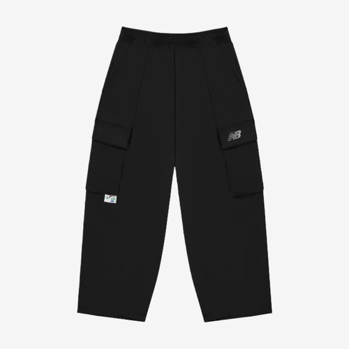 New Balance新百伦正品儿童松紧腰休闲运动工装裤7TG2V043-BK