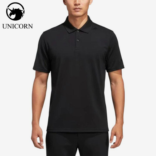 Adidas/阿迪达斯正品纯色套头短袖Polo衫男经典短袖Polo衫KG0818