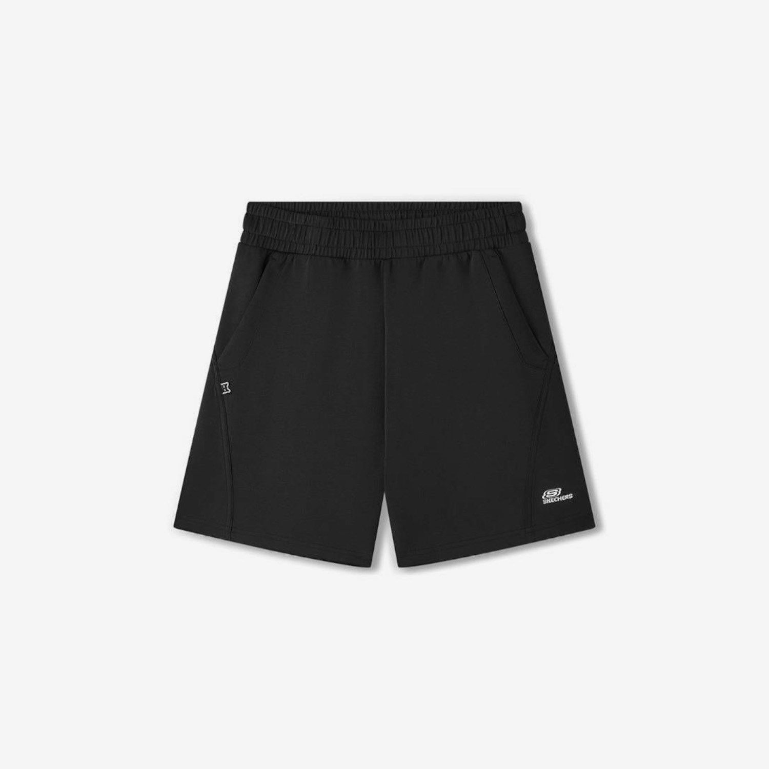 Skechers斯凯奇正品女中腰合身轻便休闲运动短裤L226W021-0018