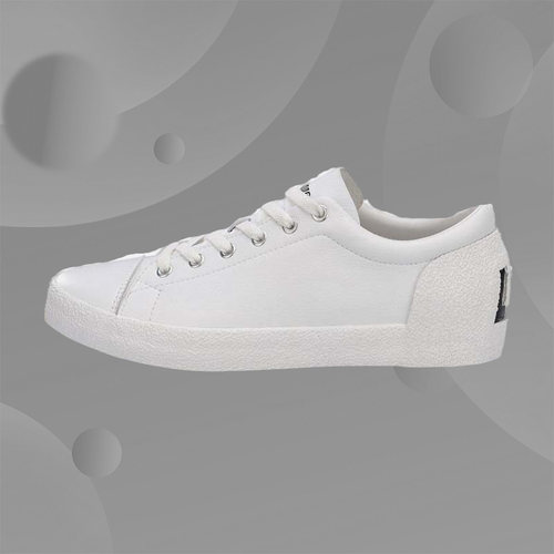 李宁板鞋男子春季新款时尚系列皮面经典休闲小白鞋运动鞋AGCP055