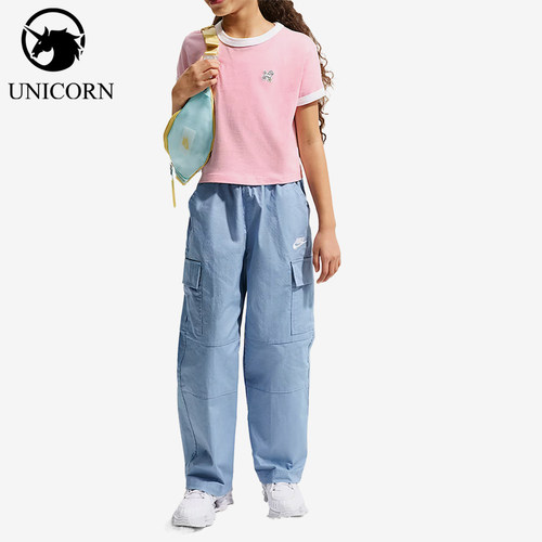 Nike/耐克正品大童轻盈柔软时尚透气圆领短袖T恤IR4948-690