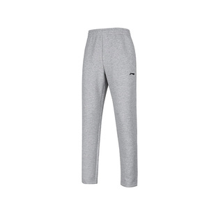 李宁正品 AKLTB42 秋季 女子简约休闲针织运动长裤 新款 Lining