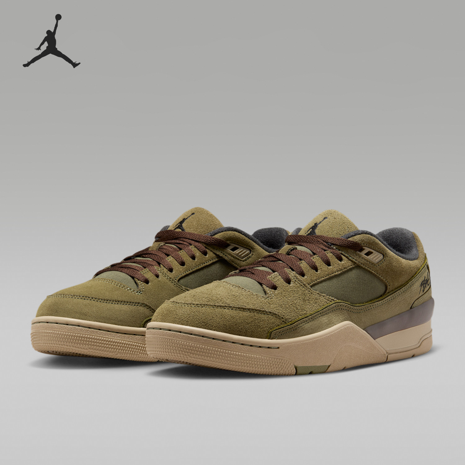 Nike耐克正品男款Jordan FLIGHT COURT舒适复古篮球鞋HF3255-202图片