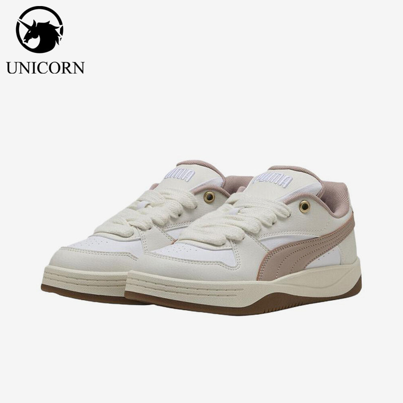 Puma/彪马正品ParkLuna新款女白粉色柔软经典低帮板鞋402509-11