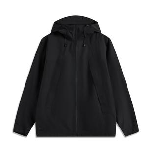 李宁正品 CROSS男子反光防风防雨宽松百搭户外通勤冲锋衣AFDU539