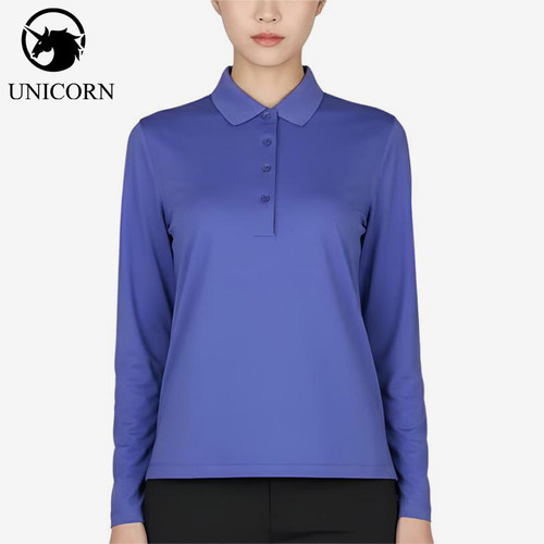 Nike/耐克正品DFUVNGCLS新款女蓝色轻盈经典防晒POLO衫IH0504-570