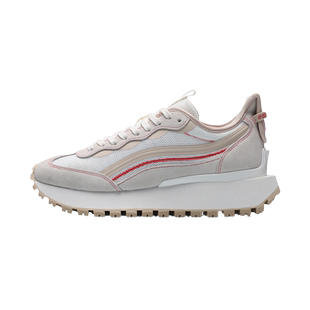 复古休闲鞋 CF旋鼓运动系带低帮舒适经典 AGCR278 女子新款 李宁正品