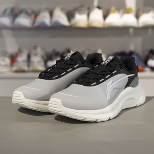 ARSV043 李宁正品 流云男子软底回弹舒适透气休闲慢跑鞋 新款 春季