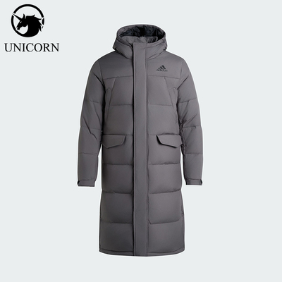 Adidas/阿迪达斯正品V L DOWN PARKA男女连帽保暖羽绒服KF6746