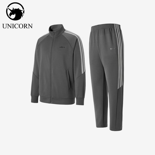 Adidas/阿迪达斯官方正品M Q3 Tracksuit男士立领长袖套装KG8952