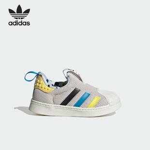 IF2918 三叶草婴童运动透气贝壳头休闲鞋 Adidas 阿迪达斯正品