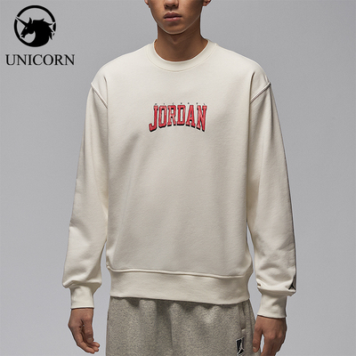 Nike/耐克正品JORDAN男士休闲圆领套头印花运动卫衣IR0111-133