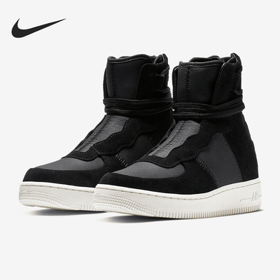 Nike/耐克正品Air Force 1 AF1黑白新变革女子板鞋 BV8252-001