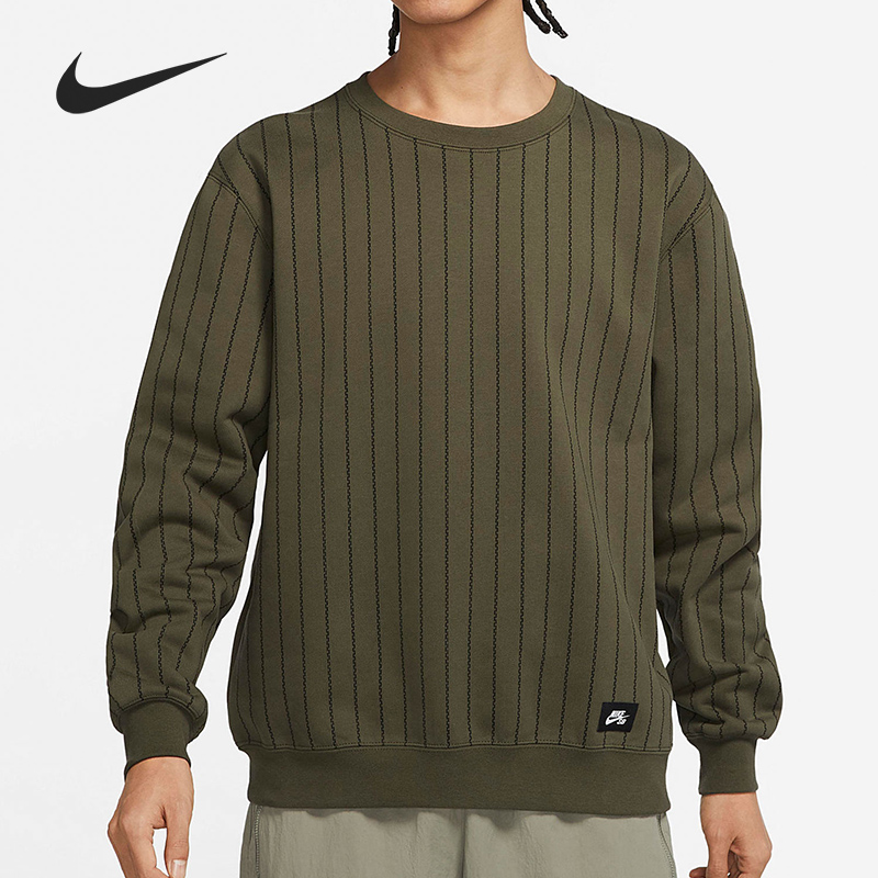 Nike/耐克正品休闲NOVELTY CREW男女圆领套头卫衣 DH2637-325