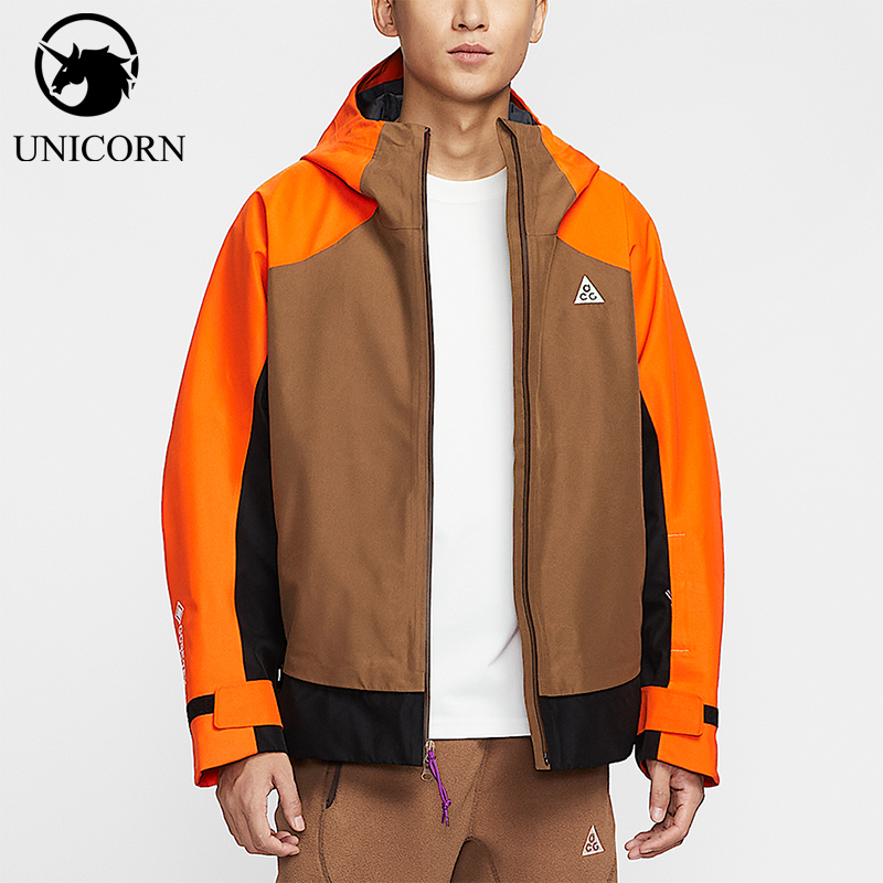 Nike/耐克正品Mystery Lights男士连帽运动户外冲锋衣HV1132-819