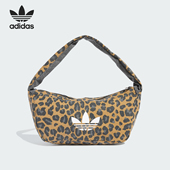 Adidas 三叶草女士豹纹休闲手提运动挎包JX3198 阿迪达斯正品
