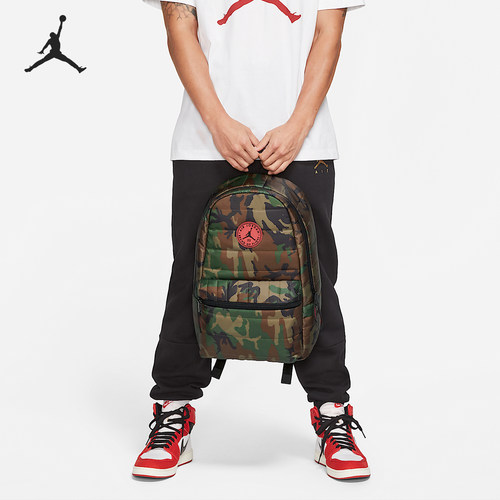 Nike耐克正品男女休闲拉链轻便舒适日常出行双肩背包DQ8281-305