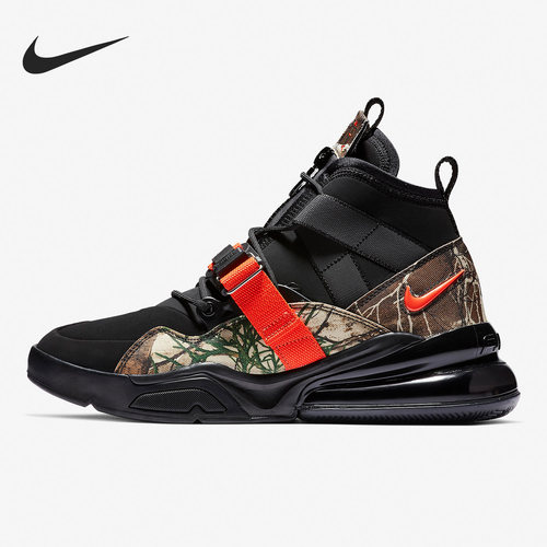 Nike耐克正品Air Force 270 Utility男高帮休闲鞋BV6071-001