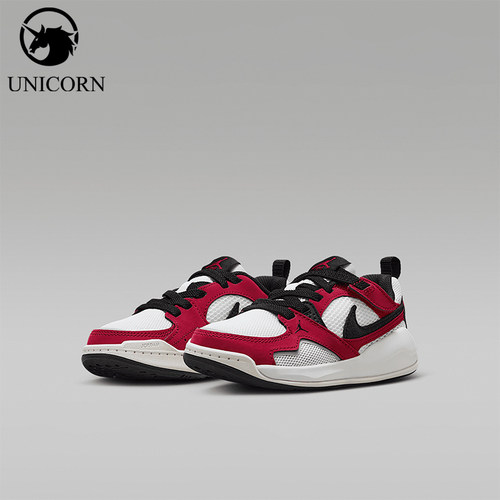 Nike/耐克正品JORDAN小童低帮减震耐磨运动篮球鞋HQ0507-106