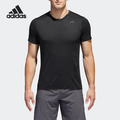 Adidas/阿迪达斯正品当季新款男子运动短袖T恤BQ7267 BQ7261