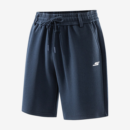 Skechers斯凯奇正品健身男女透气运动中长裤/短裤P225U090-010N