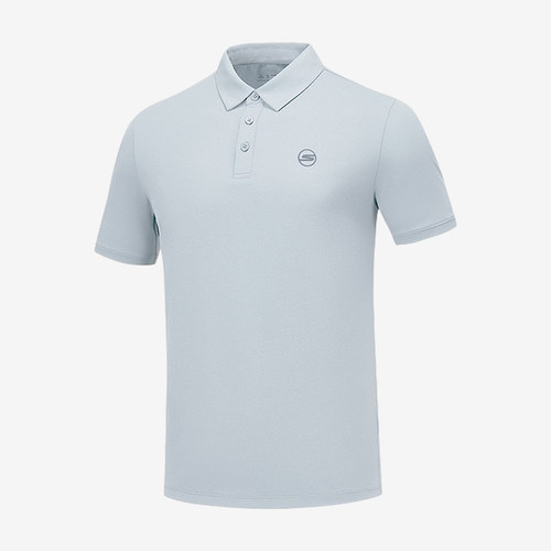 Skechers斯凯奇正品POLO男针织短袖休闲运动翻领衫P225M146-02X6