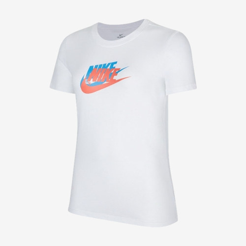 Nike耐克正品女圆领透气短袖套头字母轻便舒适运动T恤CU1093-100