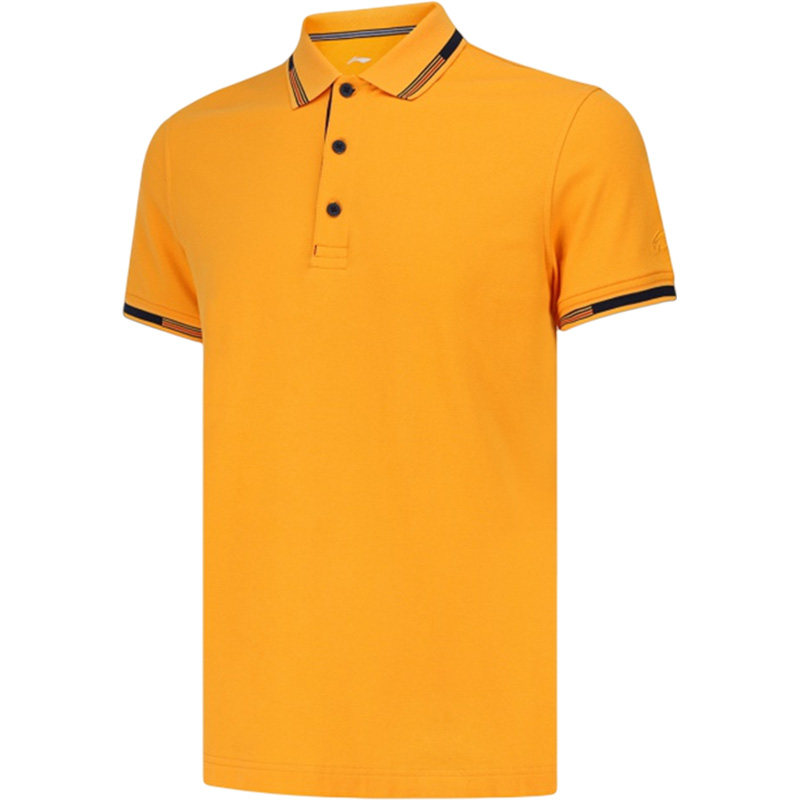 李宁正品夏季休闲百搭休闲修身男子运动款POLO衫APLS143