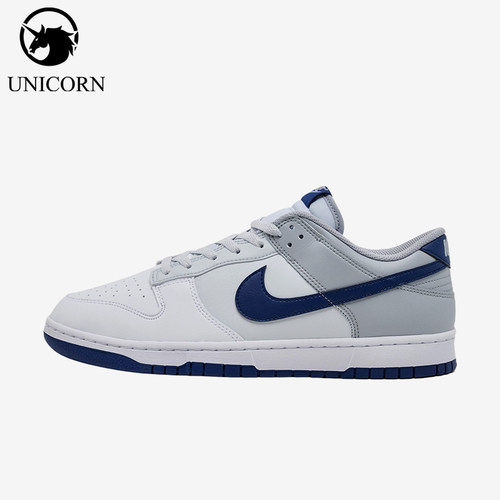 Nike/耐克正品DunkRetro新款男白蓝色街头经典休闲板鞋HF5441-118