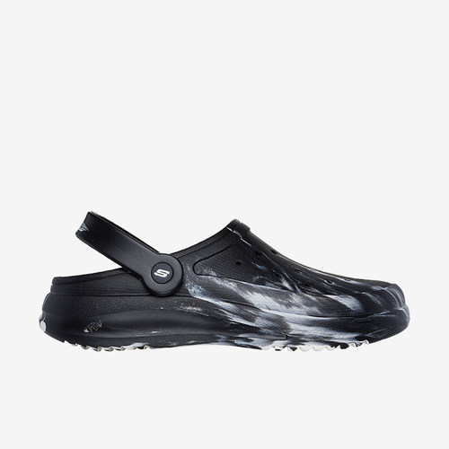 Skechers/斯凯奇正品2024年夏季新款男士休闲洞洞鞋厚底凉鞋