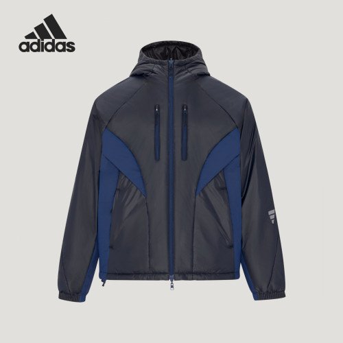 Adidas阿迪达斯正品FOS RVS PAD J男双面穿拒水保暖棉服KY5312