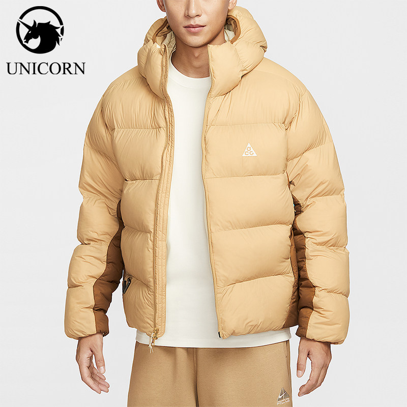 Nike/耐克正品Therma-FIT男士休闲运动保暖拼接棉服FV8911-297