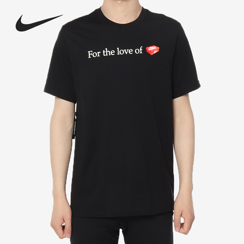 Nike/耐克正品 男子夏季休闲运动透气短袖针织圆领T恤BQ0071