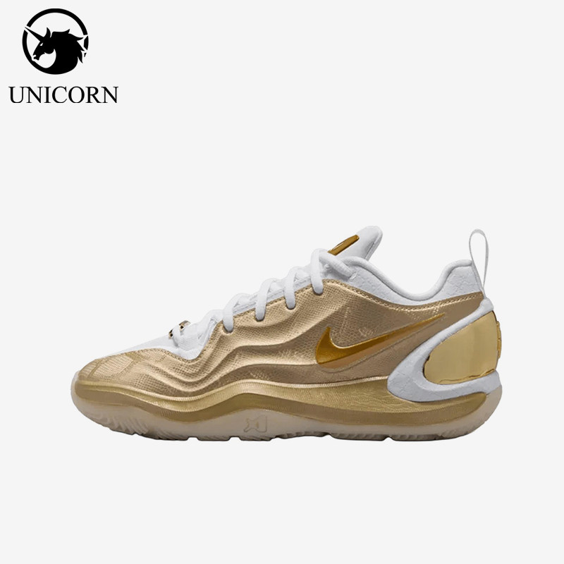 Nike/耐克正品A'One新款金黑色球场实战校园经典篮球鞋IR3213-900图片