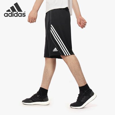 Adidas/阿迪达斯正品 basics short 1 跑步透气运动五分裤AC2525