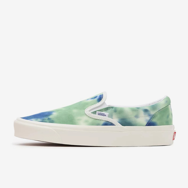 Vans/范斯男女新款一脚蹬扎染印花低帮耐磨运动休闲板鞋VN0A5KX8