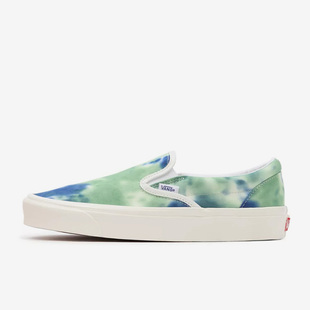 Vans/范斯男女新款一脚蹬扎染印花低帮耐磨运动休闲板鞋VN0A5KX8
