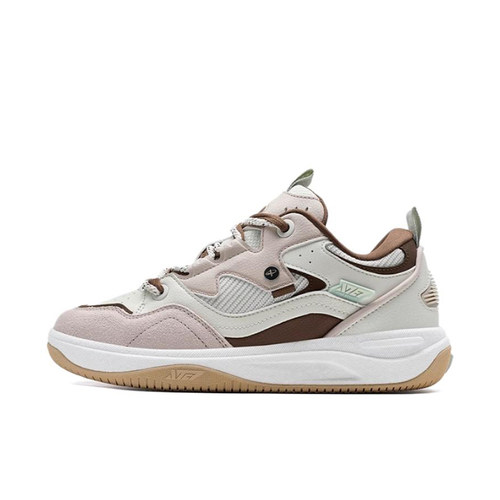 特步正品启浪女子时尚潮流舒适百搭运动休闲低帮板鞋976418310008