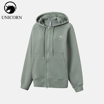 Adidas/阿迪达斯官方正品春秋女士复古拉柔软针织夹克外套JW9723