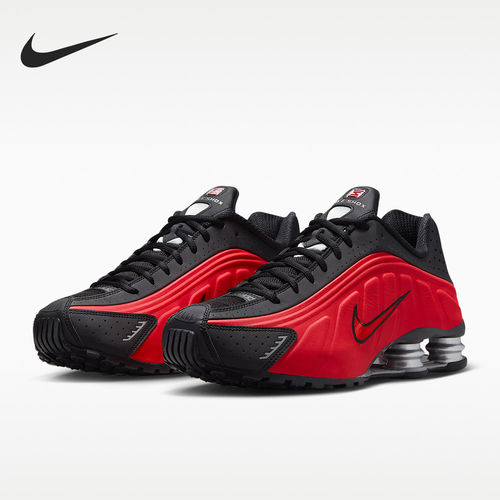 Nike耐克正品Shox R4男缓震防滑耐磨休闲运动跑步鞋HQ1988-600