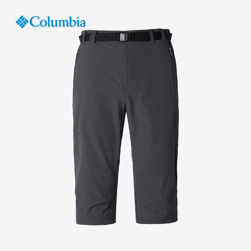 Columbia哥伦比亚正品男子户外休闲拒水抗污快干七分裤短裤AE0380